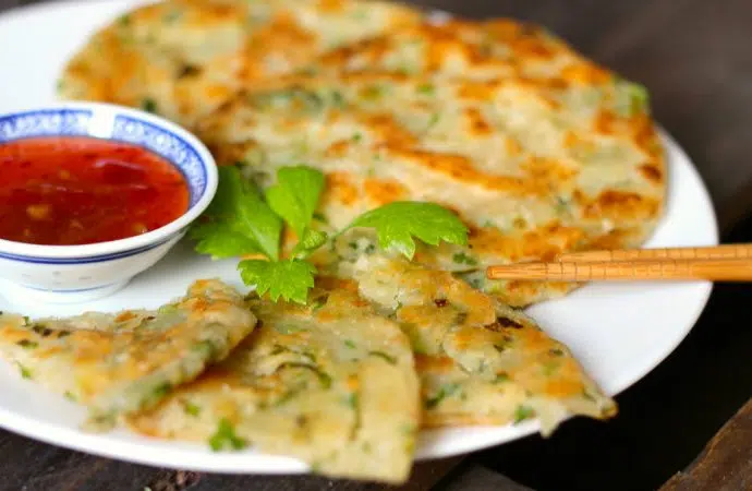 Green Onion Pancake hualien night market