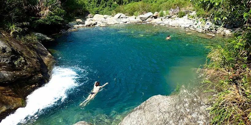 Emerald Valley Pool #1 Mugua River Gorge emerald Valley