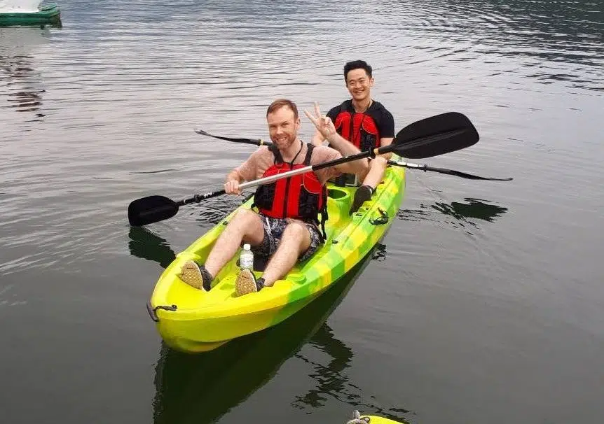 Liyu Lake Kayaking