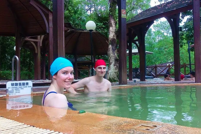 Butterfly Valley Hot Springs East Rift Valley, Butterfly Valley and Mugua River Gorge on our Hualien Rivers & Valleys tour