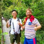 Taroko gorge trails in Taroko Park